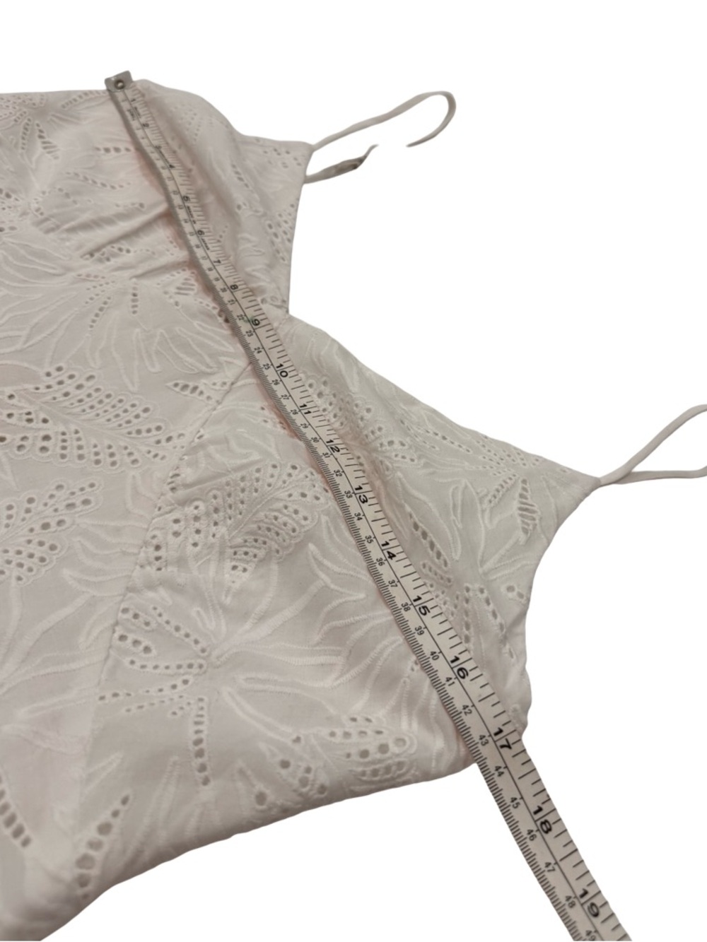Michael Kors White Eyelet Tiered Sundress - Picture 10 of 11